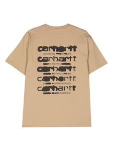 Carhartt WIP W' S/S American Script T-shirt - Beige