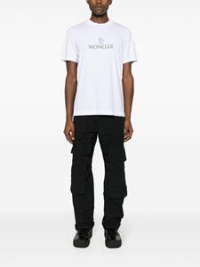 Moncler T-shirt met logoprint - Wit