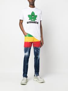 Dsquared2 T-shirt met logoprint - Wit