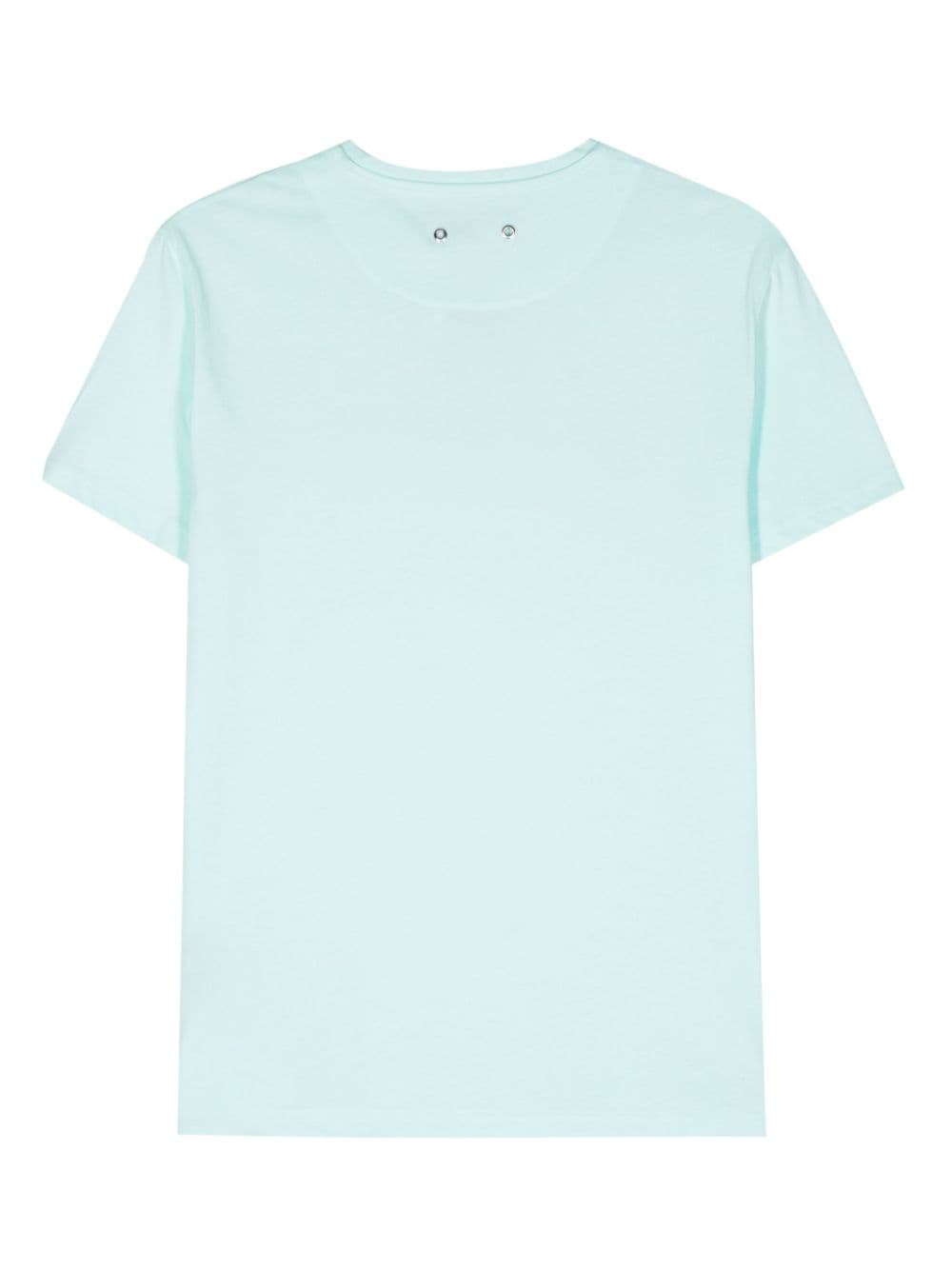 Vilebrequin T-shirt met logoprint - Blauw