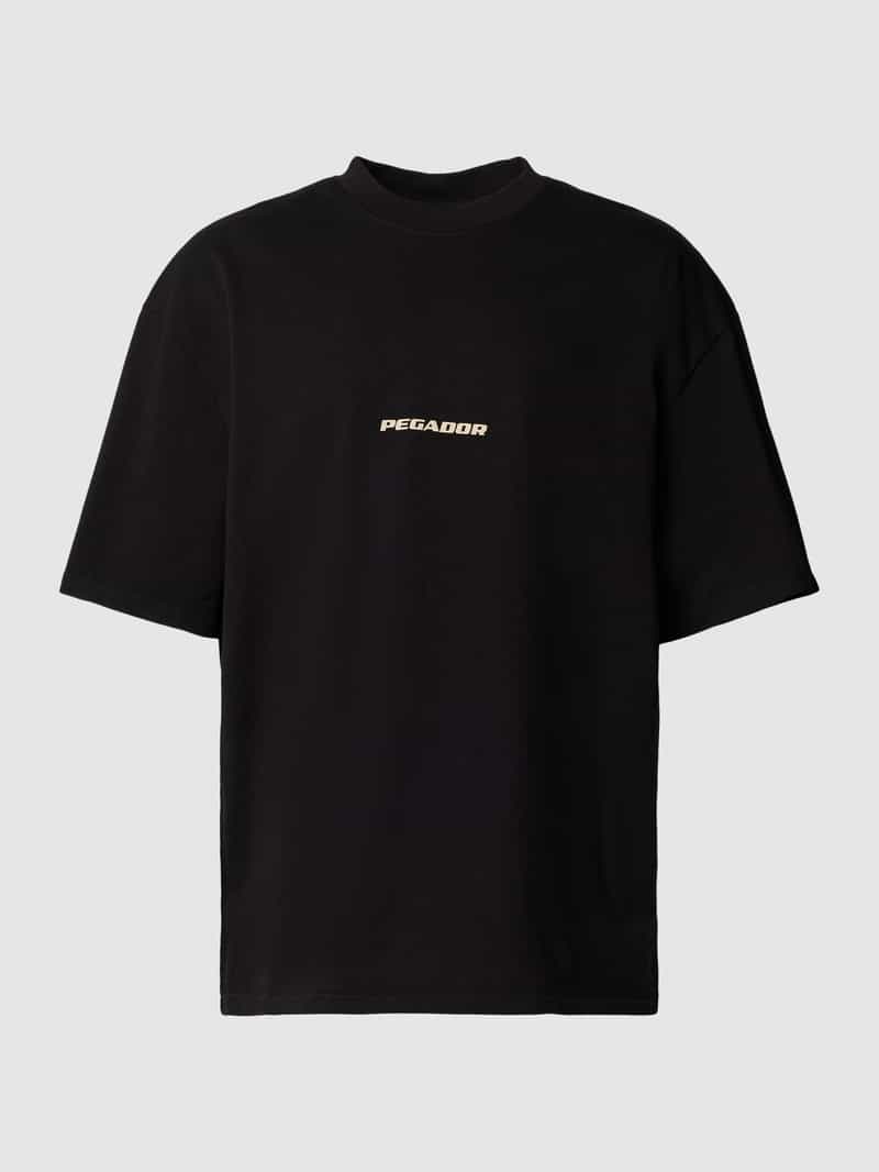 Pegador Oversized T-shirt met ronde hals, model 'Colne Logo'