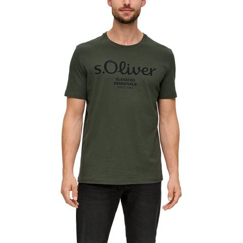 S.Oliver T-shirt in sportieve look