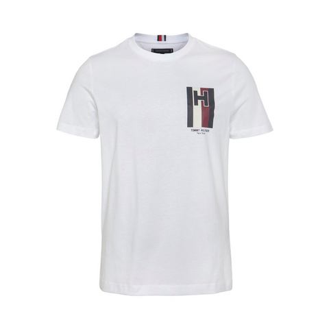 Tommy Hilfiger T-shirt H EMBLEM TEE met geprint logo