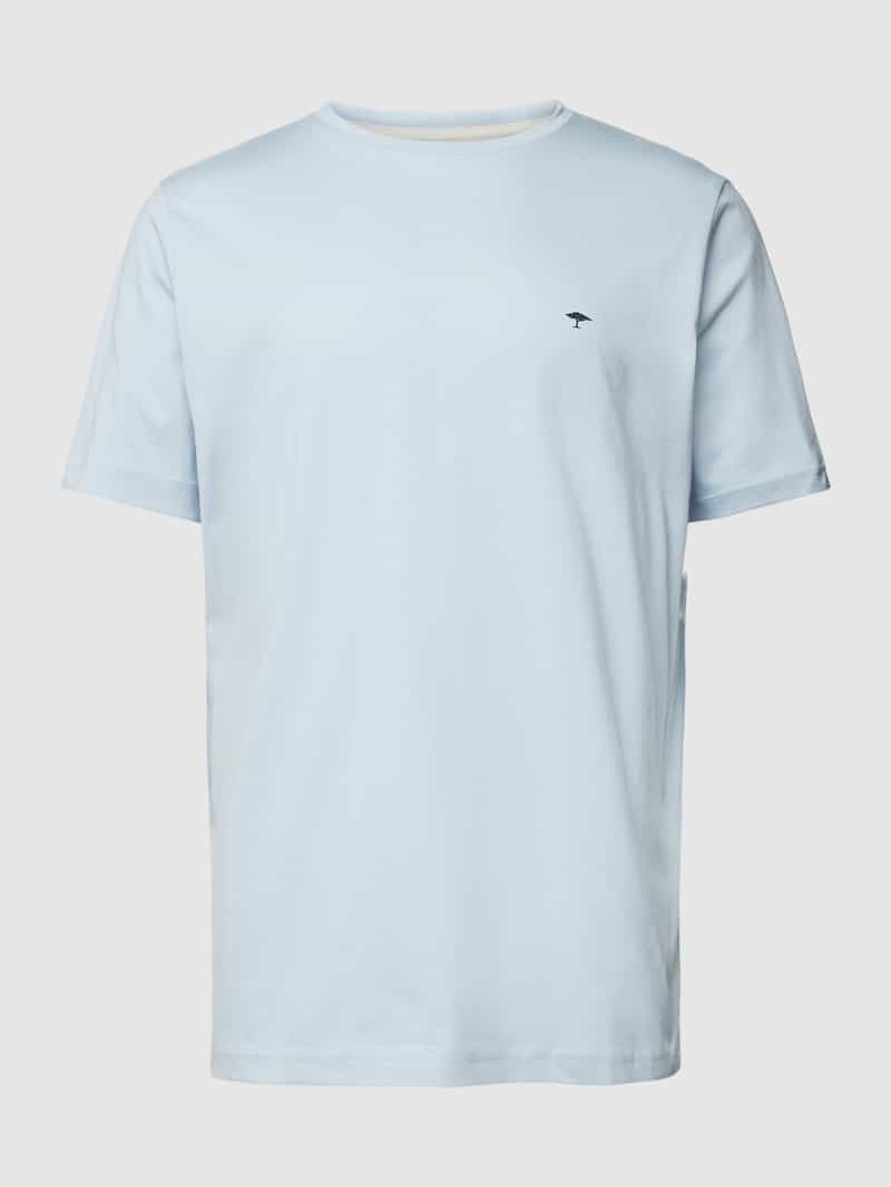 FYNCH-HATTON T-shirt met logostitching