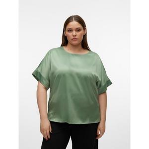 Vero Moda Curve Shirt VMCMERLE 2/4 O-NECK TOP WVN GA CUR