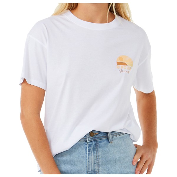 Rip Curl  Women's Line Up Relaxed Tee - T-shirt, wit