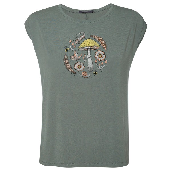 GreenBomb  Women's Nature Forest Life Timid - T-Shirts - T-shirt, olijfgroen