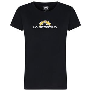 La sportiva  Women's Brand Tee - T-shirt, zwart