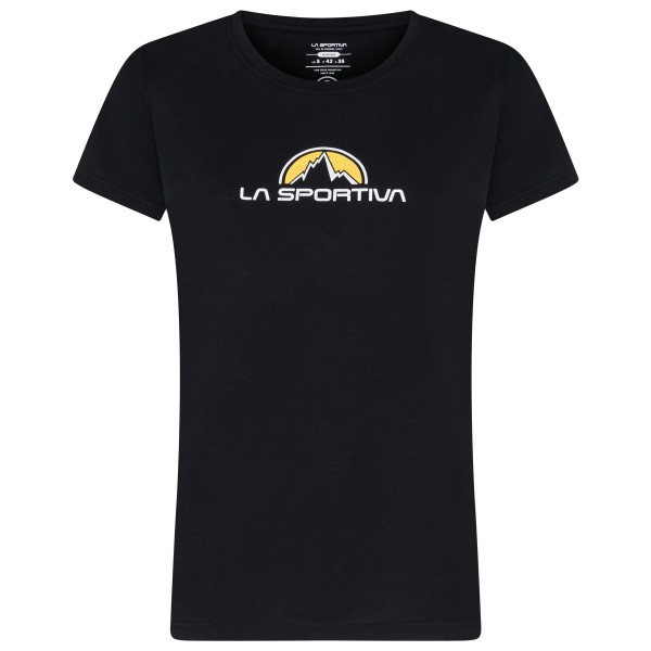 La sportiva  Women's Footstep Tee - T-shirt, zwart