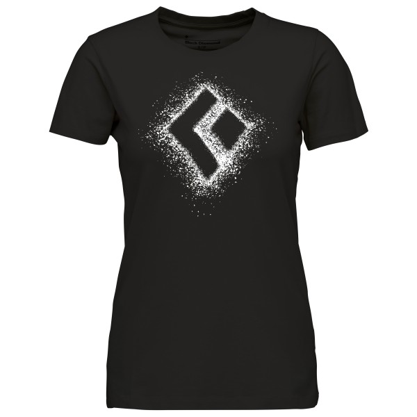 Black Diamond  Women's Chalked Up 2.0 S/S Tee - T-shirt, zwart