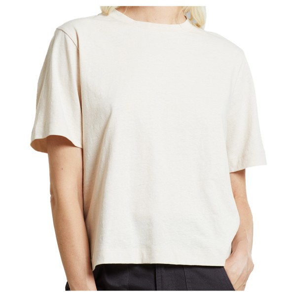 Dedicated  Women's T-Shirt Vadstena Hemp - T-shirt, wit