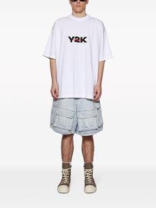 VETEMENTS T-shirt met Y2K print - Wit