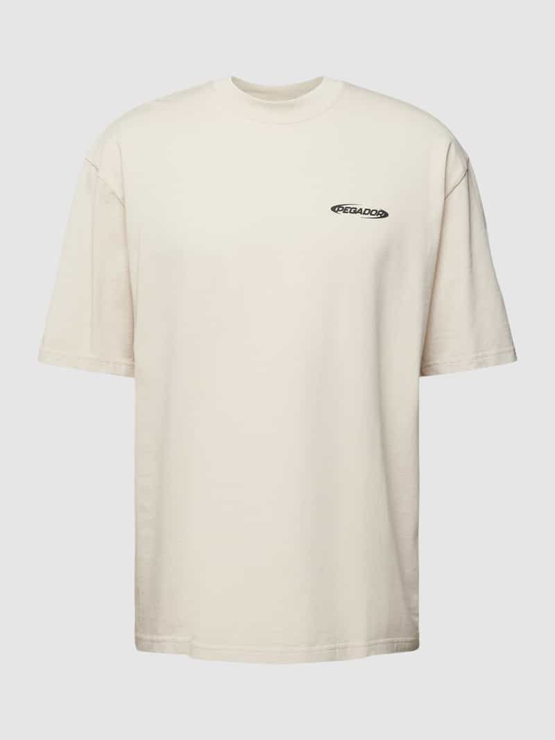 Pegador Oversized T-shirt met labelprint, model 'CRAIL'