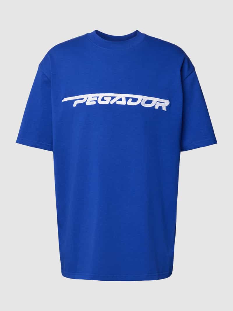 Pegador Oversized T-shirt met labelstitching, model 'MANOR'