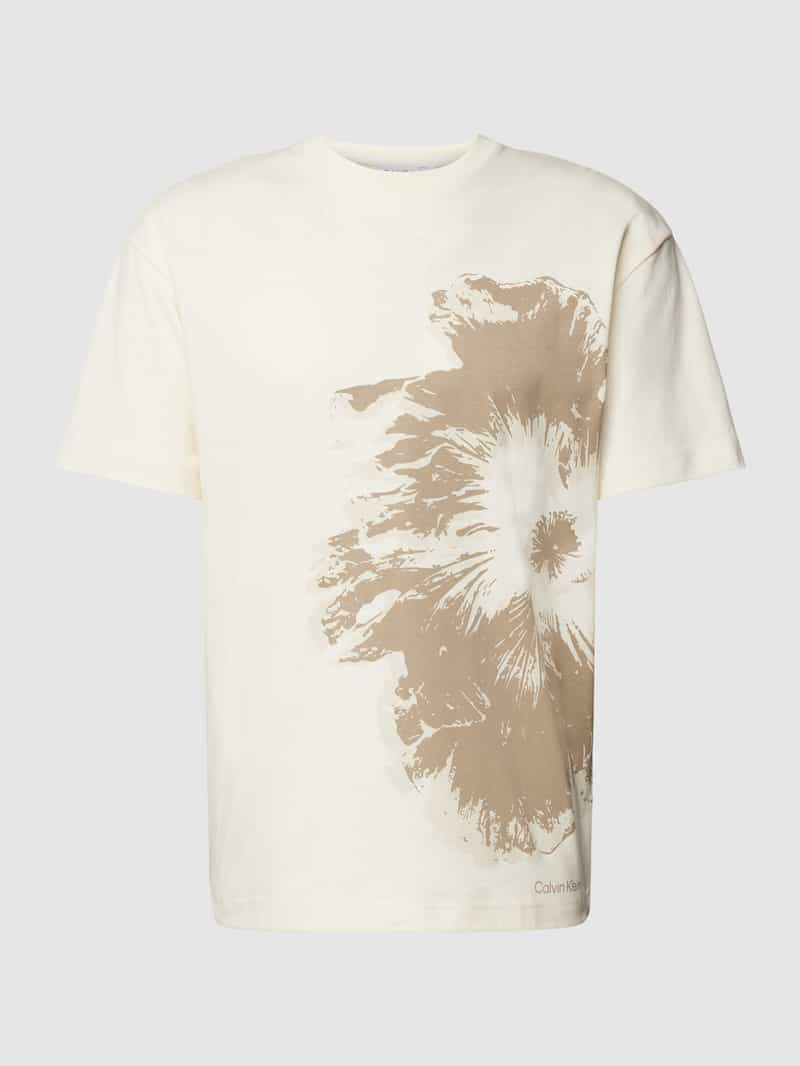 CK Calvin Klein T-shirt met motiefprint