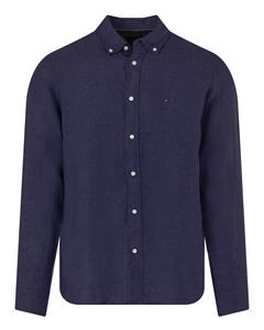 Tommy Hilfiger Leinenhemd "PIGMENT DYED LI SOLID RF SHIRT"