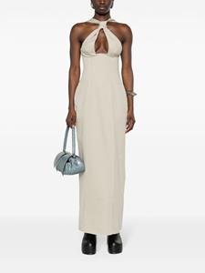 Sinead O'Dwyer Katoenen maxi-jurk - Beige