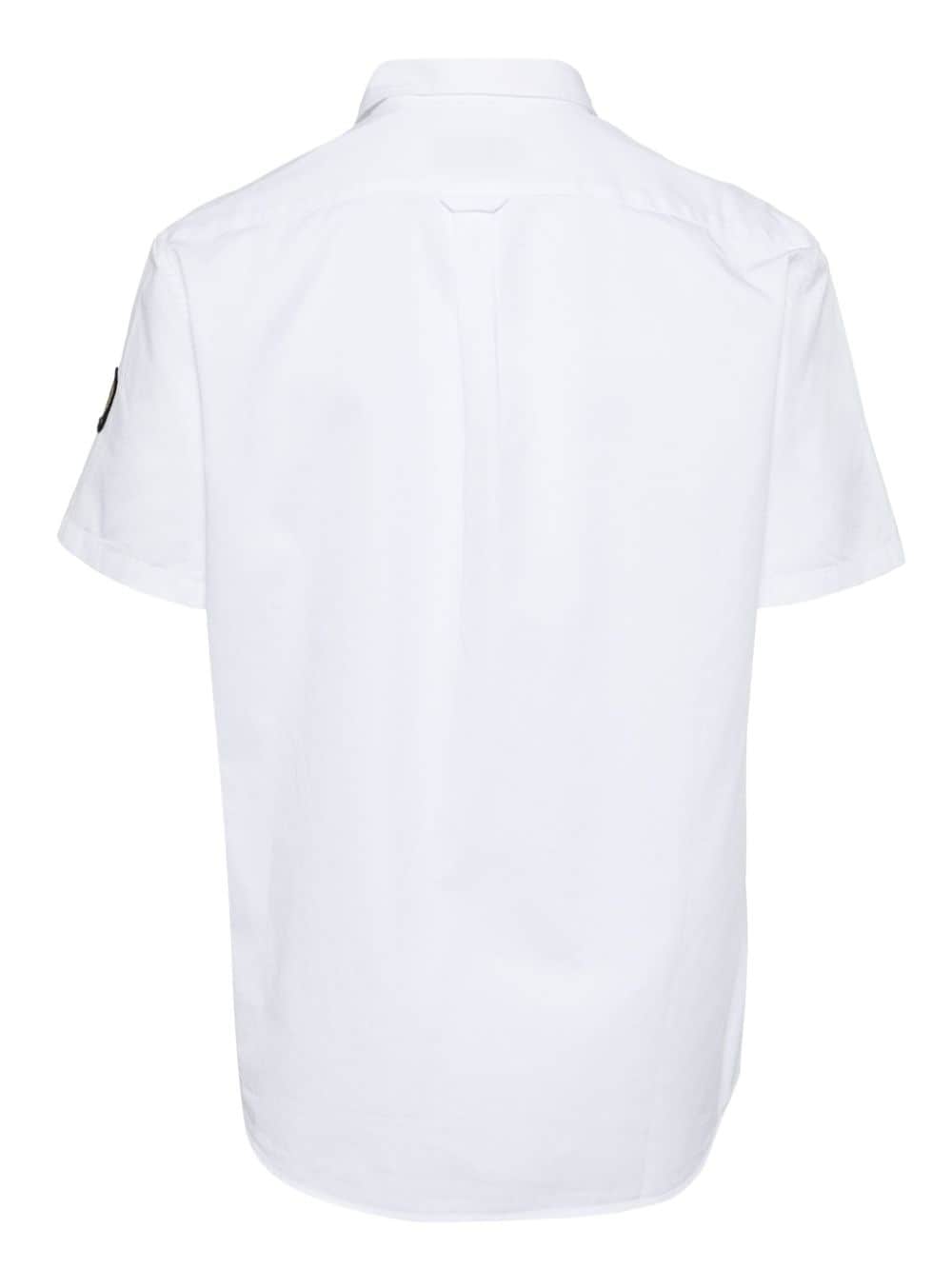 Belstaff Overhemd met logopatch - White
