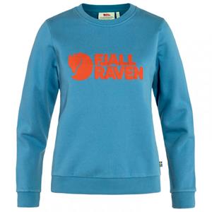 Fjällräven  Women's  Logo Sweater - Trui, blauw