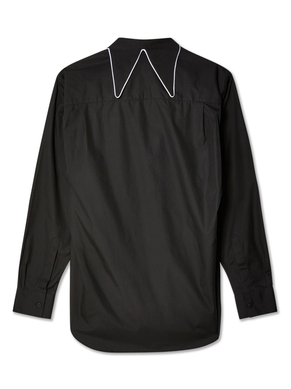 Charles Jeffrey Loverboy Overhemd met sterpatroon - Zwart