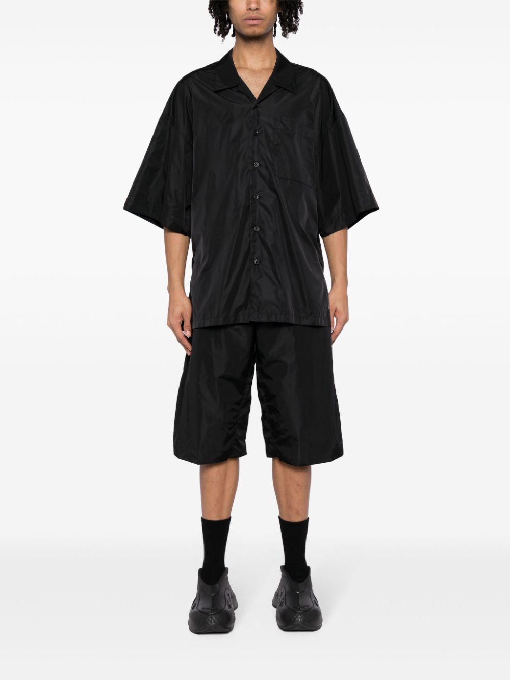 Alexander Wang Button-down overhemd met kraag - Zwart