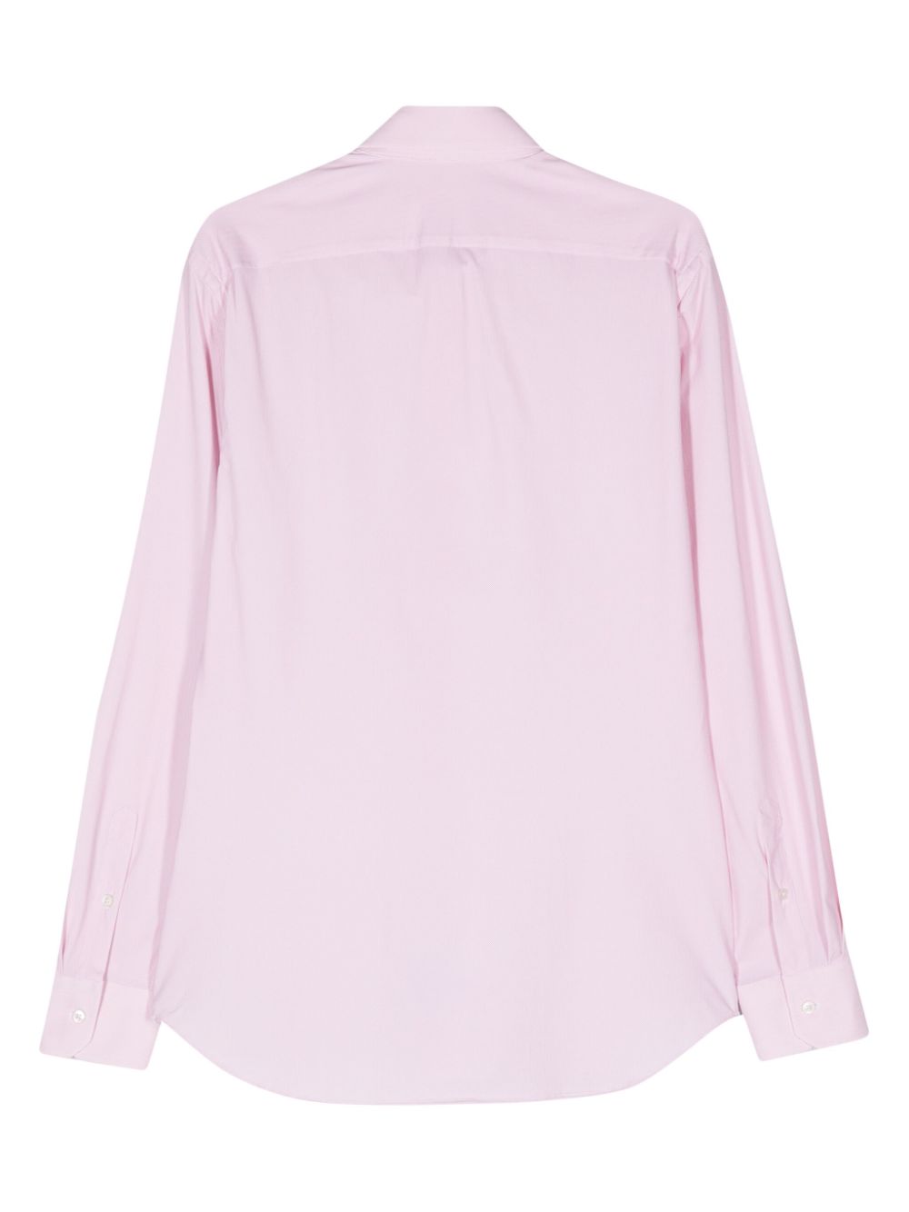 Xacus textured long-sleeved shirt - Roze