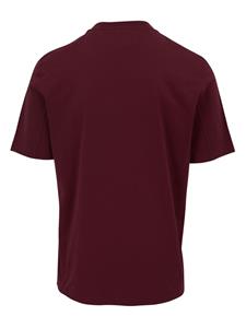Brunello Cucinelli Katoenen T-shirt met ronde hals - Rood