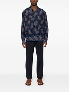 ETRO Overhemd met paisley-print - Blauw