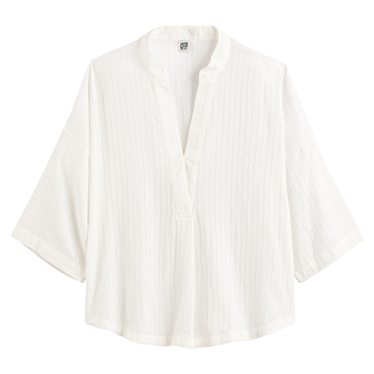LA REDOUTE COLLECTIONS Losse blouse in reliëf stof