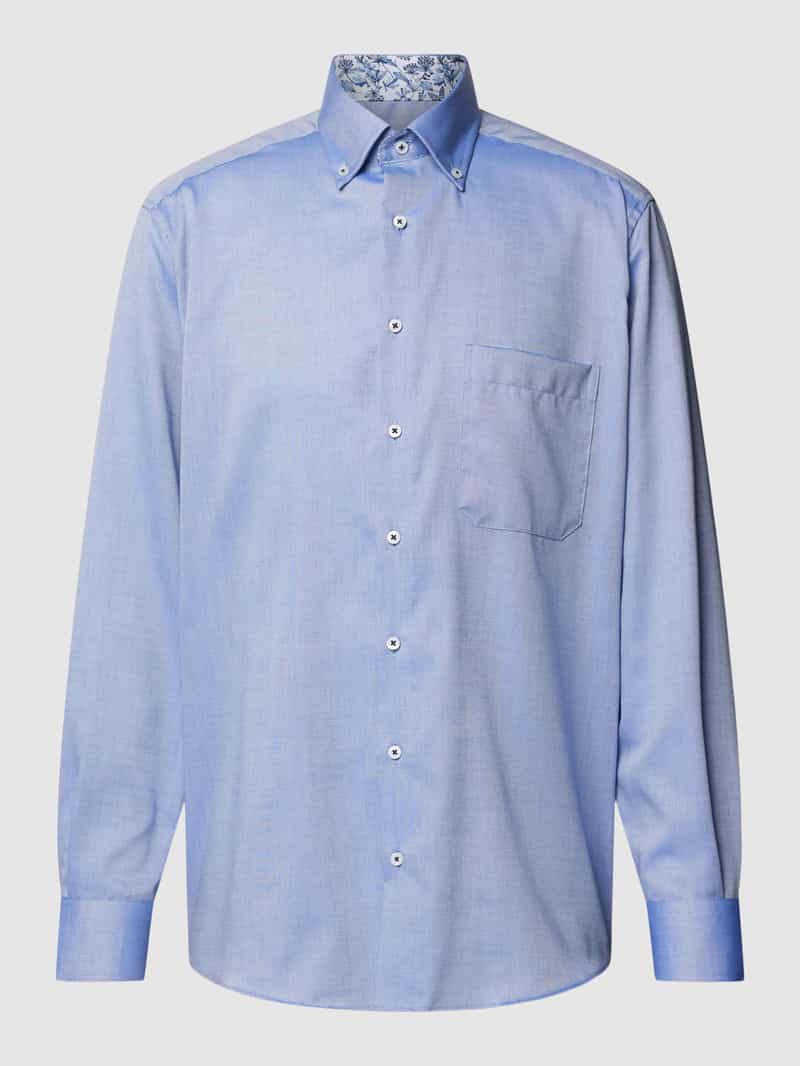 Eterna Comfort fit zakelijk overhemd met button-downkraag