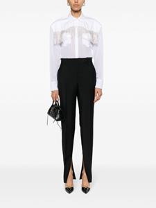 Dsquared2 Blouse verfraaid met stras - Wit