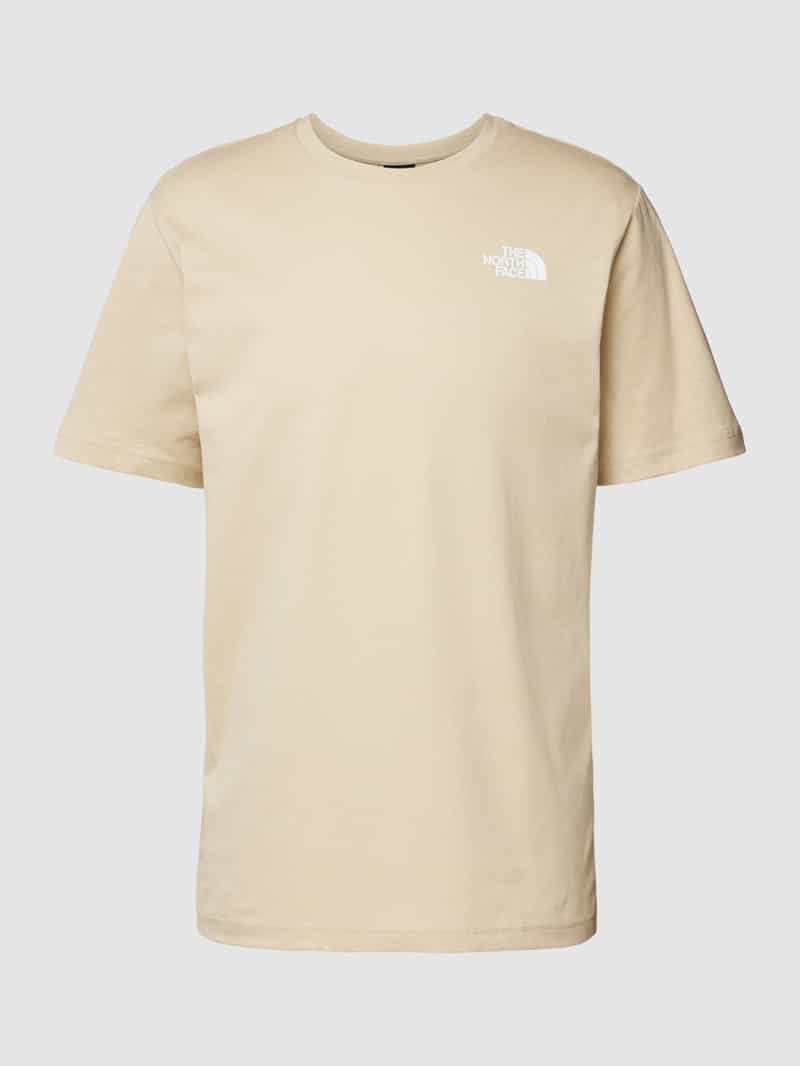 The North Face T-shirt met labelprint, model 'REDBOX'