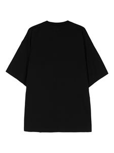 VETEMENTS graphic-print cotton T-shirt - Zwart