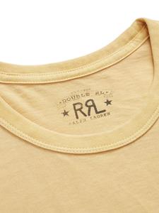Ralph Lauren RRL T-shirt met logoprint - Geel