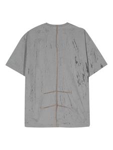 Diesel T-Cos plaster effect T-shirt - Grijs