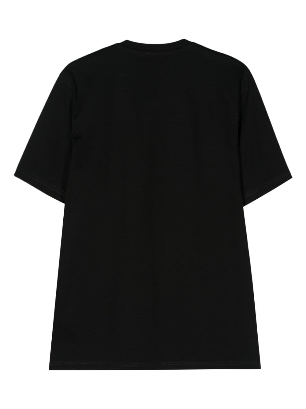 Diesel T-Must-Slits-N2 cotton T-Shirt - Zwart