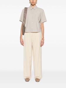 Theory Blouse met gemêleerd-effect - Beige