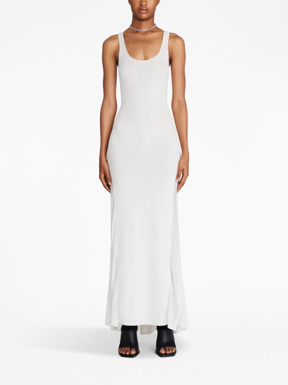 Dion Lee Maxi-jurk met kleurverloop - Wit