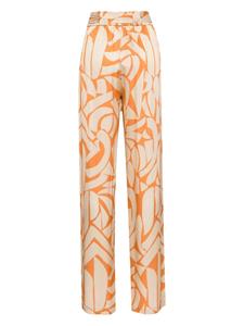 Alexis Cassell high-waistes trousers - Oranje