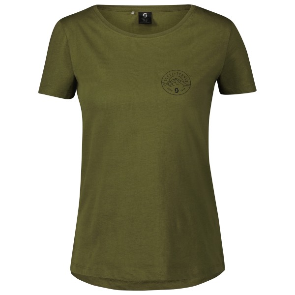 Scott  Women's Graphic S/S - T-shirt, olijfgroen