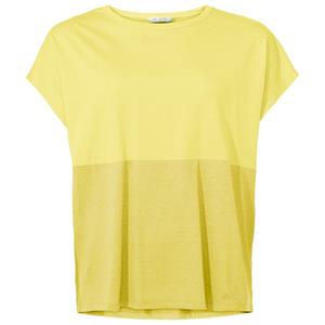Vaude  Women's Redmont T-Shirt III - T-shirt, geel