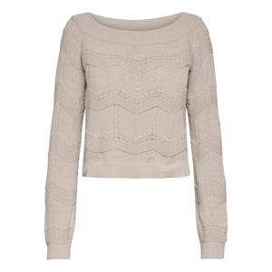 ONLY PETITE Trui in fijn tricot, boothals
