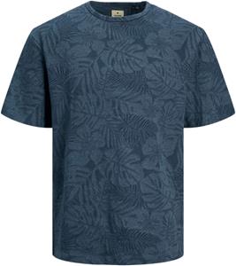 Jack & Jones Jprblunael ss tee dark denim/melange