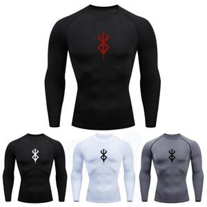 Western Cool Men Men Sports Top Round Neck Slim Fit Long Sleeve Quick Dry Thin Soft Breathable Highly Stretchy Pullover Training Exercise Men Jogging T-shirt