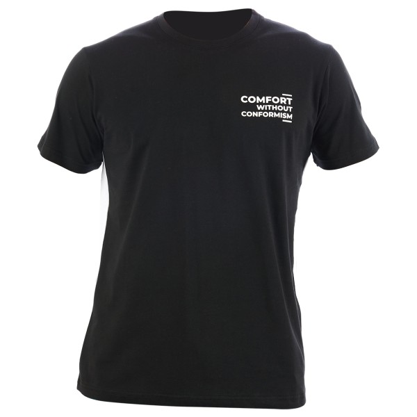 Nograd  Comfort Without Conformism T-Shirt - T-shirt, zwart