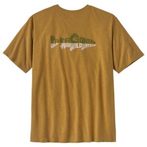 Patagonia  Chouinard Crest Pocket Responsibili-Tee - T-shirt, bruin