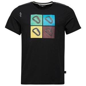 Chillaz Kurzarmshirt Chillaz M Carabiner Soup T-shirt Herren