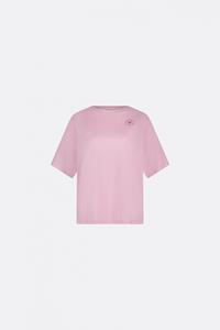 Fabienne Chapot Clt-297-tsh-ss24 fay poem pink t-shirt pink rose