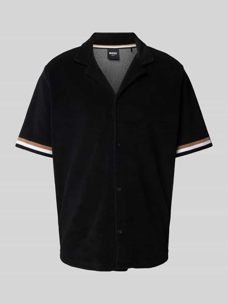 BOSS Bodywear Cotton-Blend Terry Shirt - L