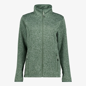 Kjelvik dames outfoor fleece vest groen